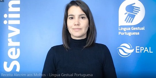 Receita Alecrim aos Molhos - Língua Gestual Portuguesa