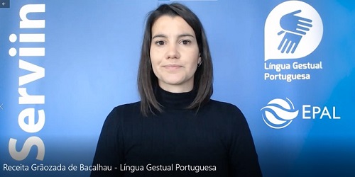 Receita Grãozada de Bacalhau - Língua Gestual Portuguesa