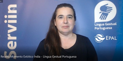 Receita Momento Extótico Índia - Língua Gestual Portuguesa
