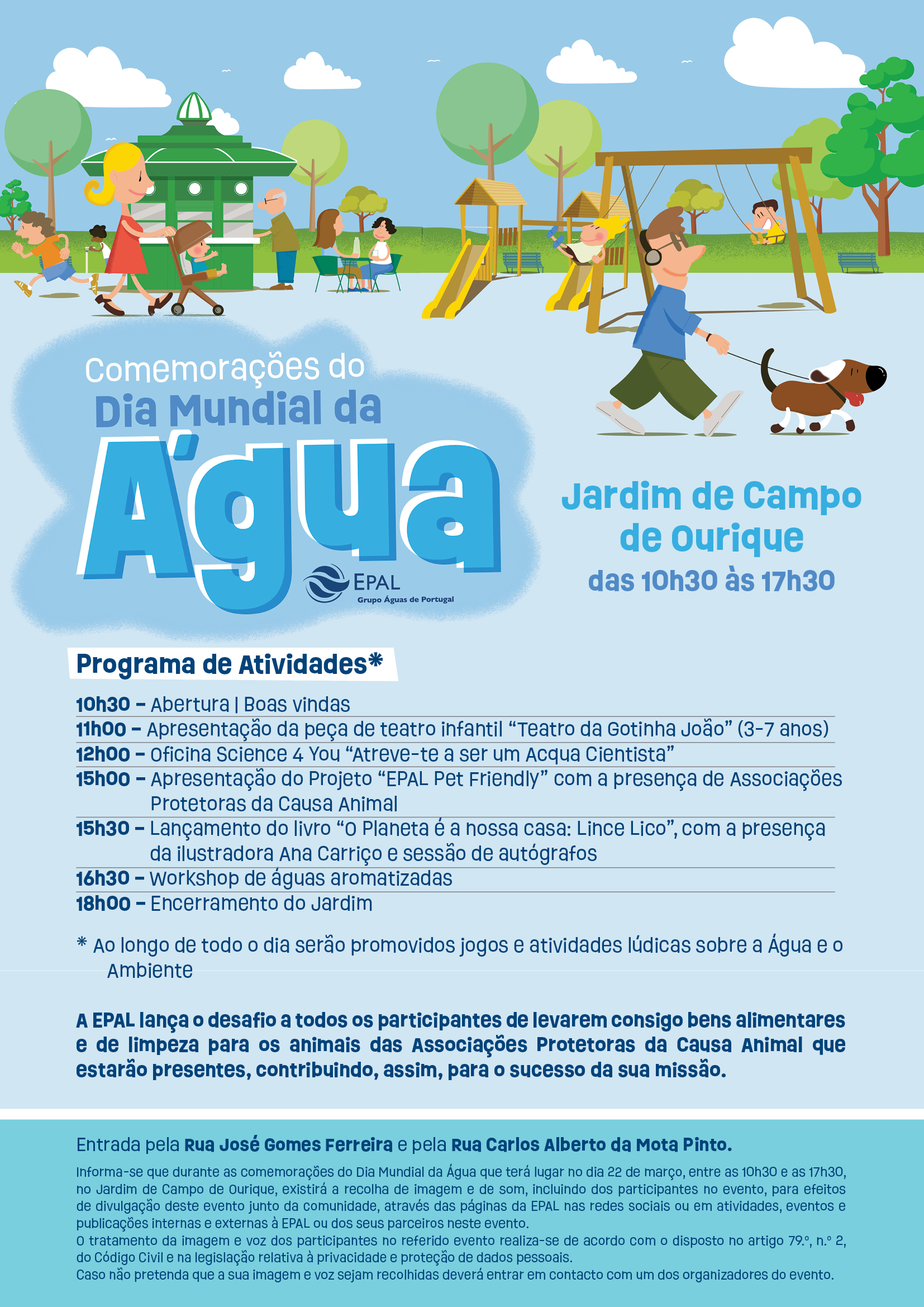 dia mundial da água 2026 programa