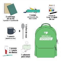 mochila esperança